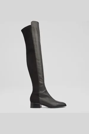 LK Bennett Half Stretch Over The Knee Boots