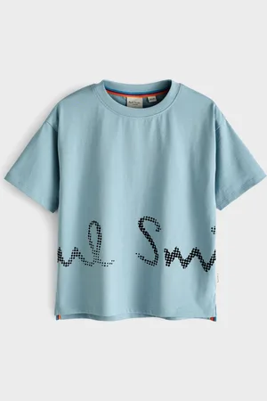Paul Smith Drenge Oversized Kortærmet Iconic Tryk 100% Bomuld T-shirt10 - 11 år (140 - 146cm)