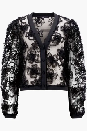 French Connection Mesh Sabina Long Sleeve ShirtXS