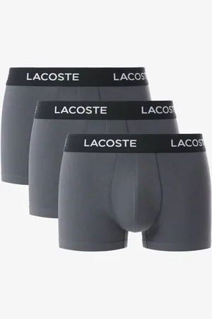 Lacoste Grey Bokser 3 PakkeMiddel