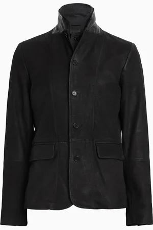 AllSaints AllSaints Survey Leather BlazerXL