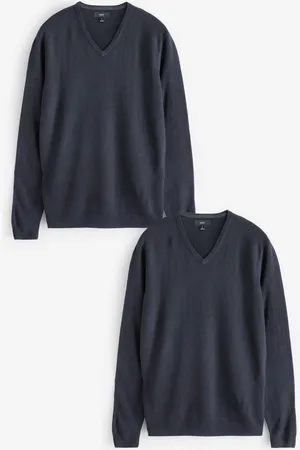 Next Regular Fit Soft Touch Jumpers 2 PackS