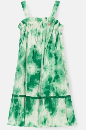 Angel & Rocket Palmeria Tie Dye 100% Cotton Sun Dress128134cm