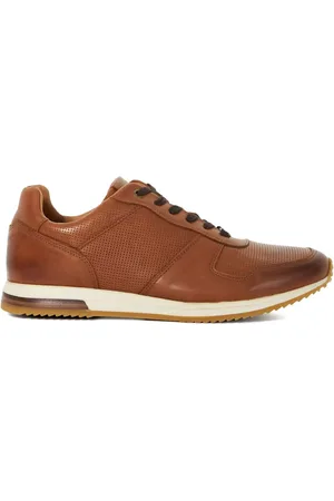 Dune Wide Fit Trilogy Perforated Runner Trainers