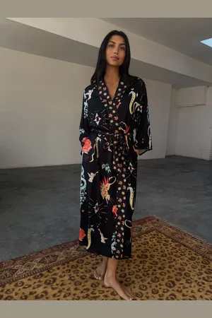 Never Fully Dressed Satin Maxi Robesmall
