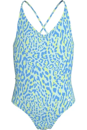 Nike Animal Print Lace-Up Back One Piece Swimsuit146152cm