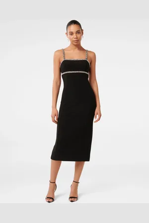 Forever New Tiana Embellished Bodycon Midi Kjole38