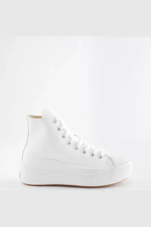 Converse Chuck Taylor All Star Move Platform Læder