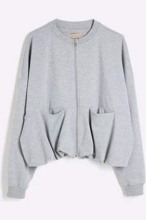 River Island Bubble Hem Bomber JakkeSmall