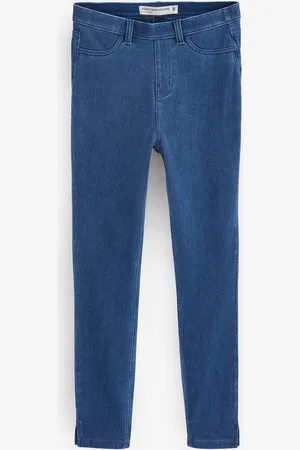 Next Cropped Denim Jersey Leggings32 Petite