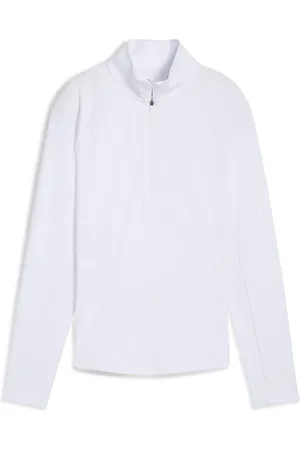 PUMA Womens Pure 20 Quarter Zip Sweat Topmedium