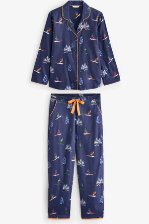 Cyberjammies Alpes Ski Print Pyjama Set42