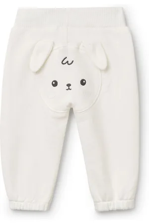 Benetton Baby Animal Print Fleece 100% Cotton Leggings9 - 12 måneder (74 - 80cm)