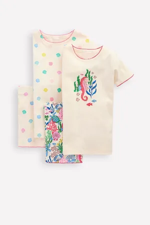 Boden Twin Pack Short 100% Cotton Pyjamas104110cm