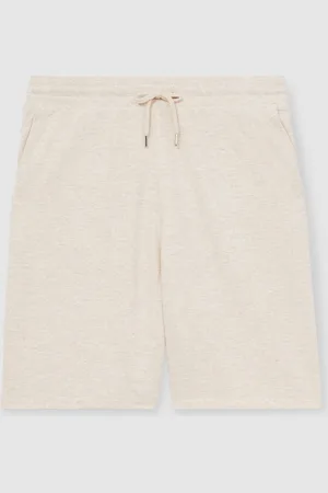 Reiss Tyne fleeceforede shorts med snoretrækXL