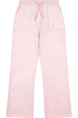 Juicy Couture Mini Piger Diamante Brede bukseben Joggers7 - 8 år (122 - 128cm)