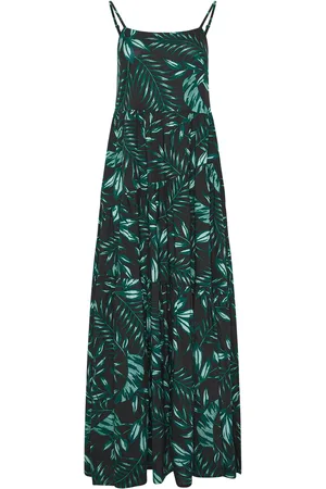 Long Tall Sally Tropical Print Strappy Midaxi Dress48 Høj