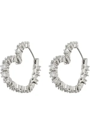 Luv AJ Core Diamond Heart Bijoux Hoopsen
