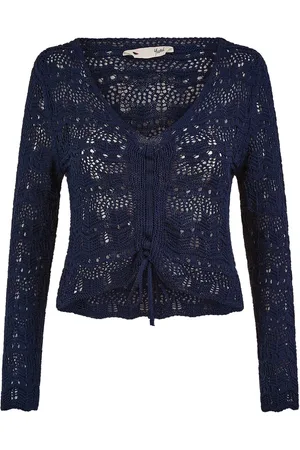 Yumi Crochet 100% Cotton Top With Front Ruchinglarge