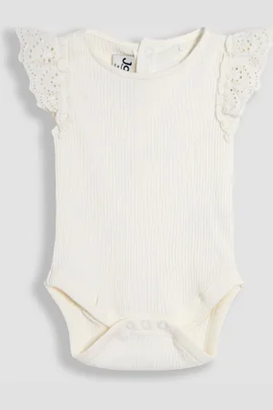 JoJo Maman Bébé Broderie Frill Shoulder Body7480cm