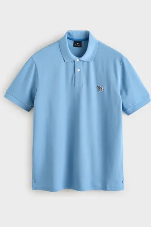 Paul Smith Logo 100% Cotton Pique Polo ShirtS