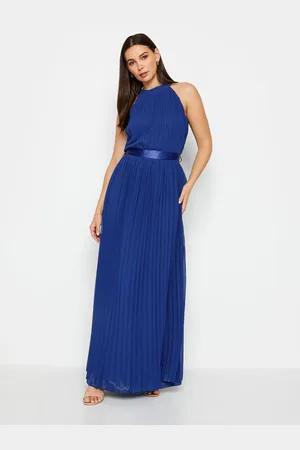 Long Tall Sally Tall Halterneck Pleated Maxi Dress40 Høj