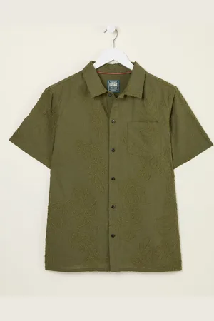 Fat Face FatFace Short Sleeve Swirl Embroidered Shirtmedium