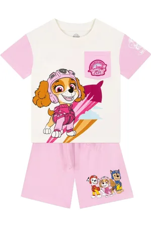 Character PAW Patrol Skye 100% Cotton T-Shirt And Shorts Set110116cm