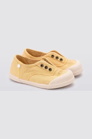 igor Yellow Lona Canvas Plimsolls Shoes