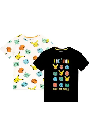 Character Pokémon 2 Multipack Short Sleeve 100% Cotton T-Shirt12 - 13 år (152 - 158cm)