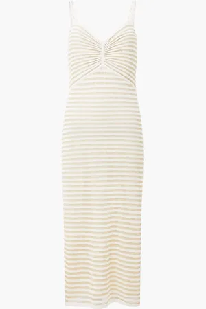 French Connection 100% Cotton Jerry Knit Strappy Dressxlarge