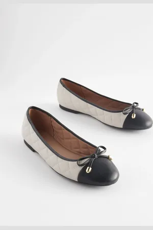 Next Forever Comfort Rund Toe Læder Ballerina Sko