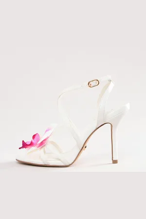 Lipsy London High Stiletto Multi Strap Blomster Corsage Sandalereu37