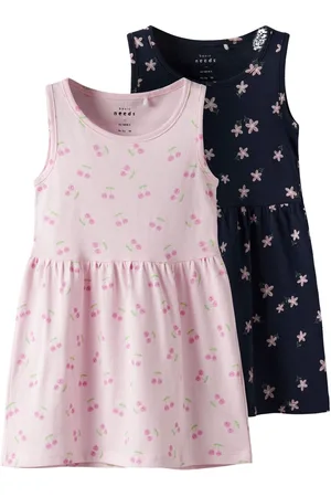 NAME IT Cherry and Star Print Dresses 2 Pack116122cm