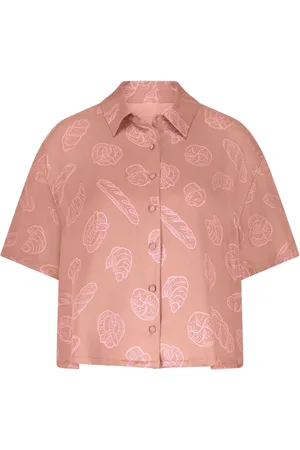Hunkemöller Hunkemöller Springbreakers Brown Pyjamas Topmedium