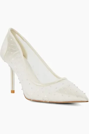 Dune Bespoke Bridal Pleat Mesh Courts