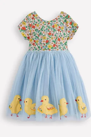 Boden Ami Appliqué Tulle Dress128134cm