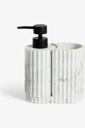 Next Marble Effect Rib Soap Tidy DispenserEn