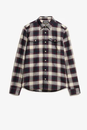 Superdry Merchant Ternet 100% Bomuld SkjorterStor