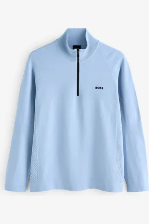 HUGO BOSS Zip Up Knitted Jumperxxxlarge