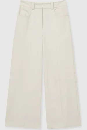 Reiss Myrtle Twill Culotte Trousers32 L