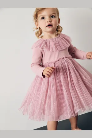 Next Langærmet Mesh Kjole (3mdr.-7år)3 - 4 år (98 - 104cm)