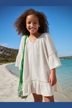 Next 100% Cotton Beach Kaftan Dress (3-16yrs)8 år ( 128 cm)