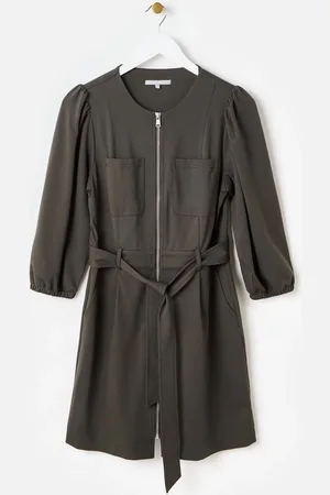 Oliver Bonas Zip Up Mini Dress46