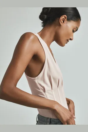 Reiss Fernanda Corset Detail Vest42