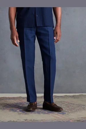 Next Slim Fit Signature Leomaster 100% Hør Habitbukser30W x 33L (UK 30 L)
