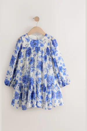 Next Long Sleeve Chiffon Dress (3-16yrs)98104cm