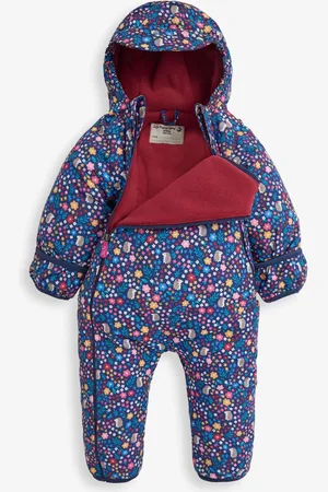 JoJo Maman Bébé Waterproof Fleece Lined PuddlesuitOp til 3 måneder (50 - 62cm)