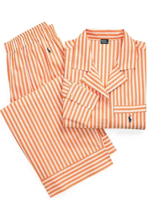 Ralph Lauren Shirting Stripes Core 100% Cotton Pyjamas Setlarge