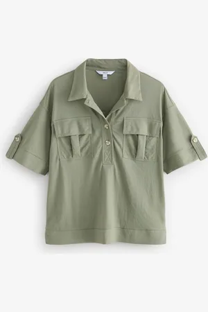 Next Kortærmet Boxy Pocket Skjorter40